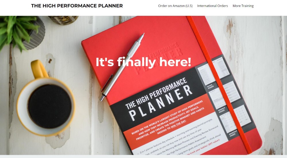 High Performance Planner: A Comprehensive Review For Entrepreneurs