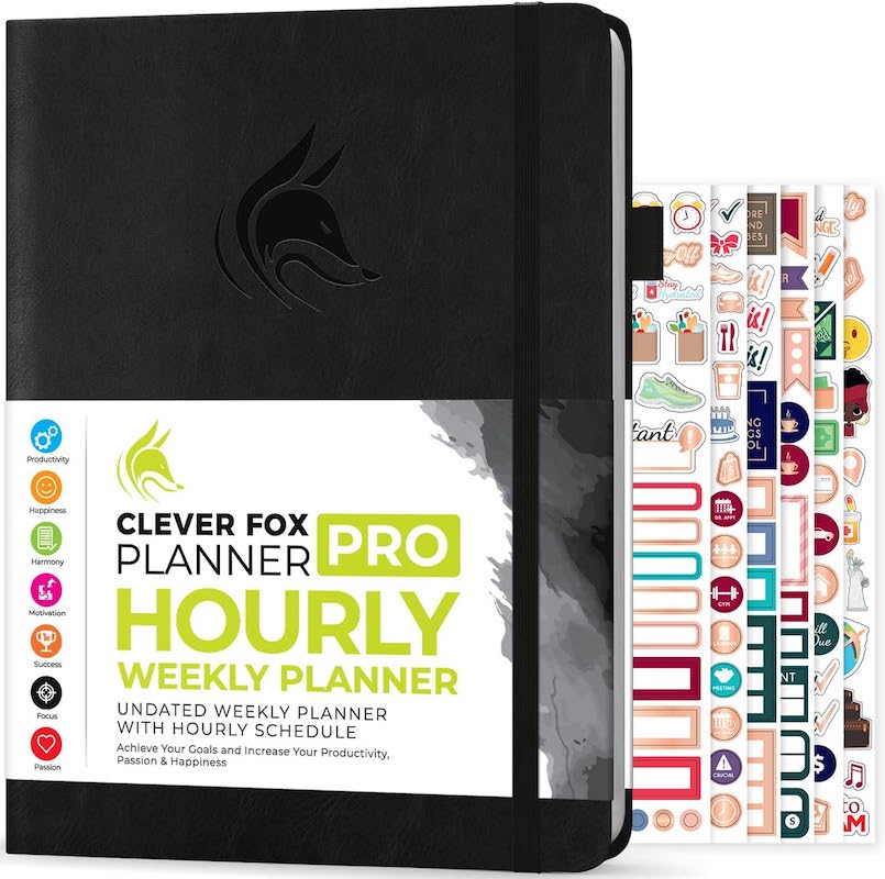 Pro Vertical Hourly Weekly Planner – GoGirl