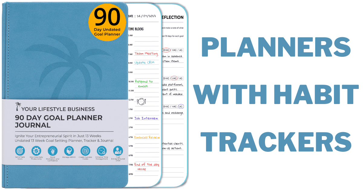 Big Weekly Planner 21 Days To A New Habit Monthly Fitness Tracker